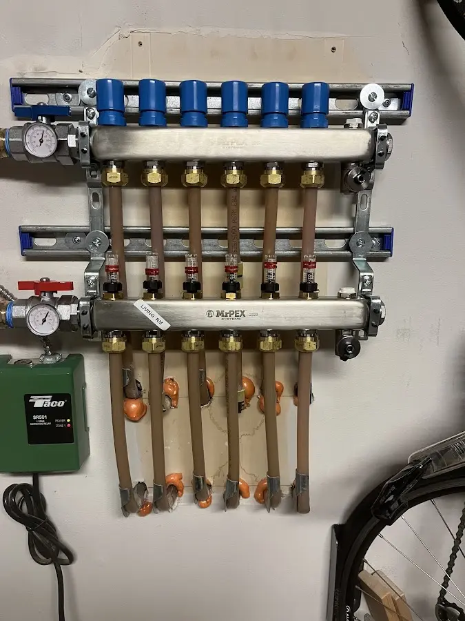 Plumber performing Sink Repair at a residential property in North Yarmouth